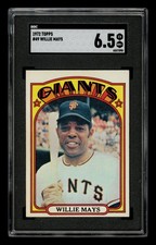 1972 Topps Set-Break # 49 Willie Mays SGC 6.5 EX NM+