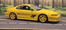 1/18 Autoart 1997 Saleen Mustang S351 Coupe Yellow Diecast *READ*