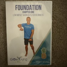 Grow Young Fitness Foundation Low Impact Workouts for Beginners  NEW Free Shipp 