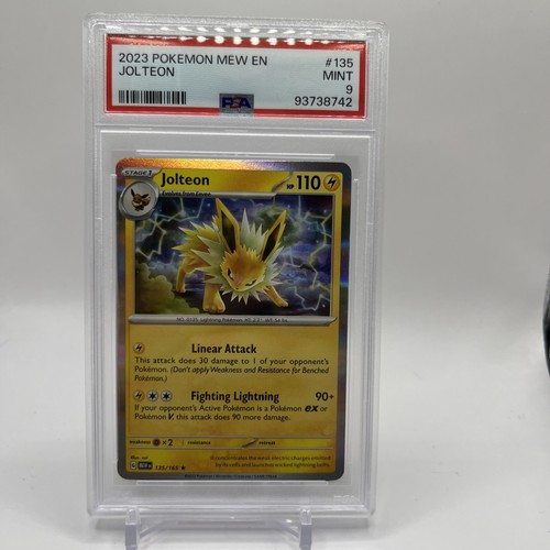 Jolteon graded PSA 9 for sale on eBay