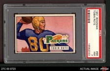 1951 Bowman #88 Tobin Rote Packers Rice PSA 7 - NM