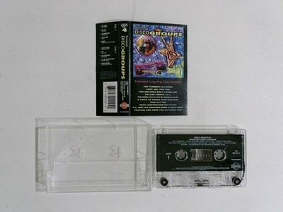 Various Greatest DISCOGROUPS Cassette 1994 Rebound Records Disco Nights Vol. 4