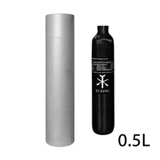 TUDIVING 4500Psi Pcp Air Tank 0.5L/31Cu in Carbon Fiber HPA Tank,Gas Cylinder
