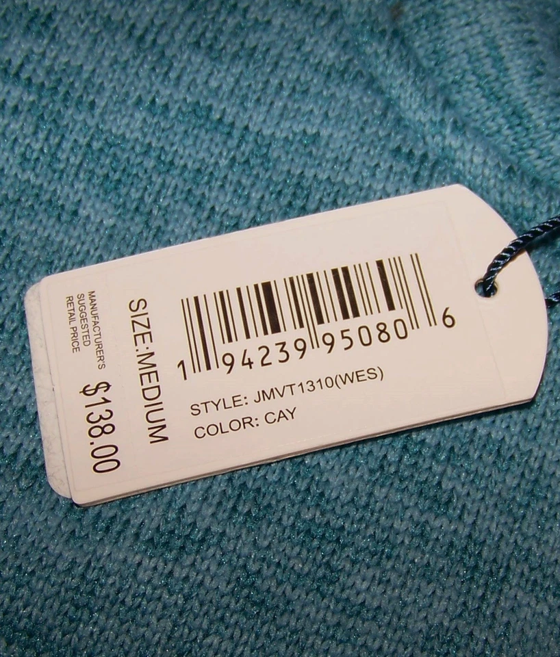 NEW JOHNNIE-O Lined Fleece Vest Jacket Sweater SHINNECOCK HILLS GOLF CLUB M Blue - Image 4 of 4