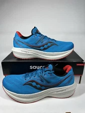 Saucony Mens Triumph 20 S20759-31 Blue Running Shoes Sneakers Size 11