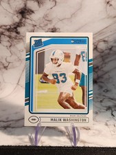2024 Panini Donruss - Rated Rookie - Malik Washington #397 (RC) Miami Dolphins 