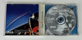 AeroWings Sega Dreamcast 1999 Crave Complete Tested Working