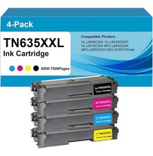TN635XXL Super High Yield Toner Cartridge HL-L8430CDW, HL-L8430CDWT, HL-L8570CDW