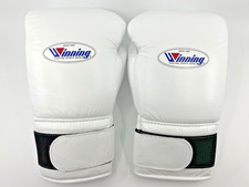 Winning White 16 oz. Weight Boxing Gloves for sale | eBay