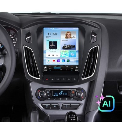 4G+64G AI Autoradio Carplay Für Ford Focus MK3 2012-2018 GPS Android 15 WIFI FM