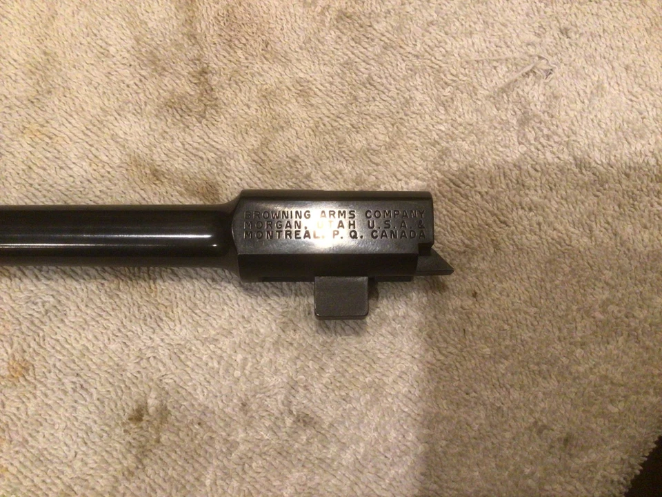 Browning Challenger IlI 22LR Barrel Very Good Shape 6.75" Blued - Image 4 of 4