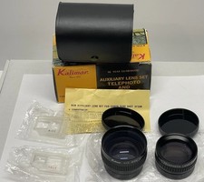 Kalimar Telephoto Wide Angle Auxiliary Lens Set for Canon Sure Shot w/ Box