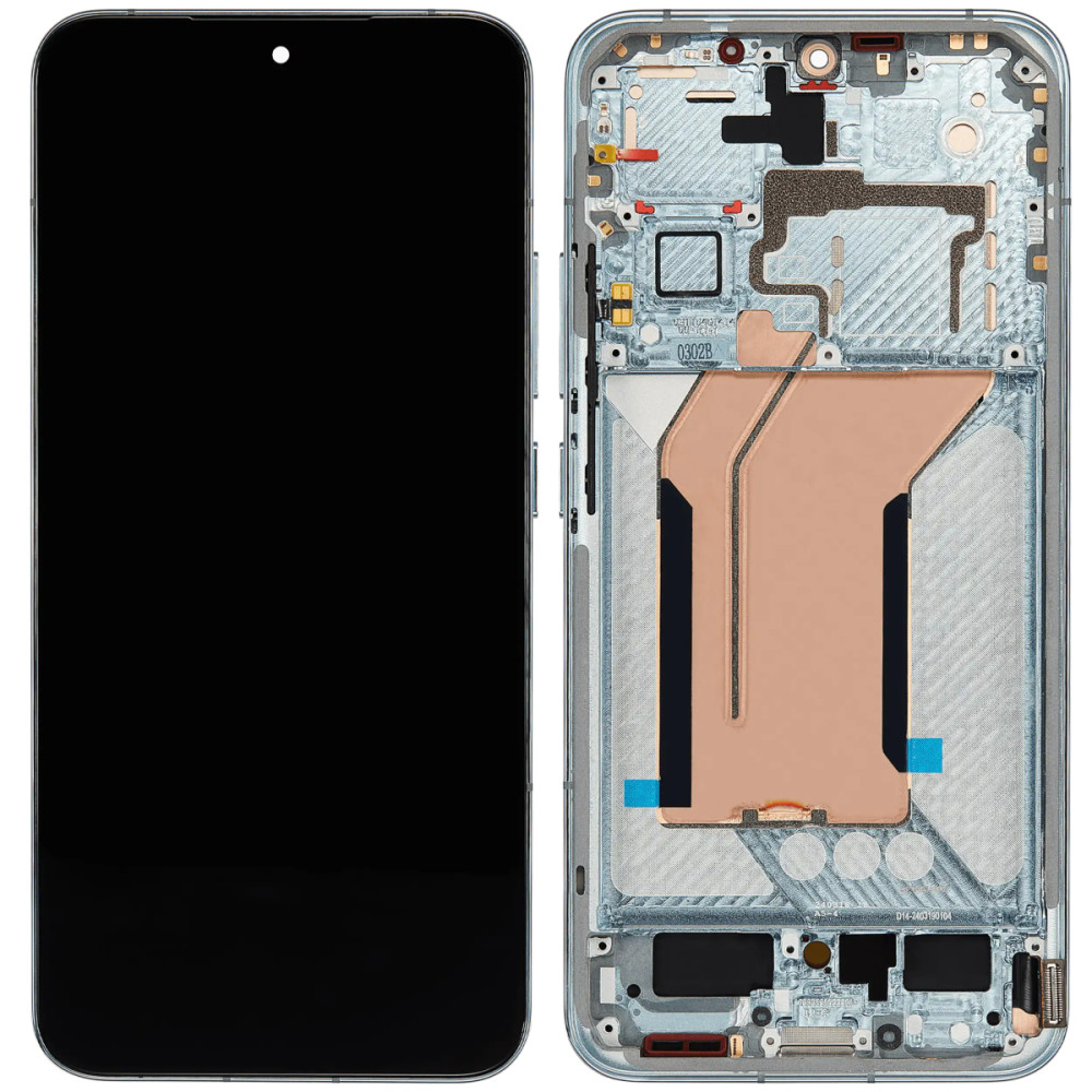 Écran OLED complet avec châssis pour Xiaomi 14 – Reconditionné – Vert Jade