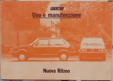 FIAT NUOVA RITMO 60-65-75-85 LIBRETTO USO MANUTENZIONE OWNER'S MANUAL