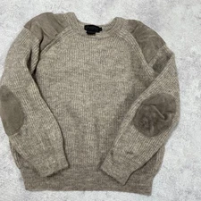 PEREGRINE Knit Sweater L Made in England Crewneck