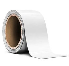 Ultra Gloss White Air-Release Adhesive Vinyl Pinstripe Tape Ro Size: 2  x 20ft