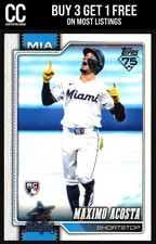 2026 Topps #172 Maximo Acosta RC Miami Marlins