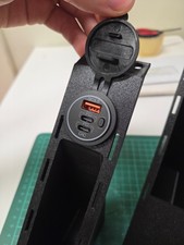 Gq Pen Holder Delete 1x Usb 2x Type C 12v Phone Charger For Nissan Patrol Y60 Gq Pen Holder Delete 1x Usb 2x Type C 12v Phone Charger For Nissan Patrol Y60