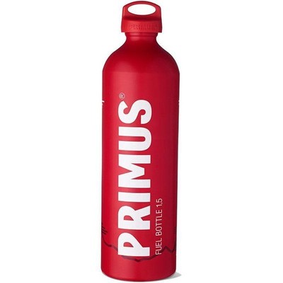 Primus Fuel Bottle 1.5 Liter (3.17 US Pints) for Liquid Camping Stove - Red