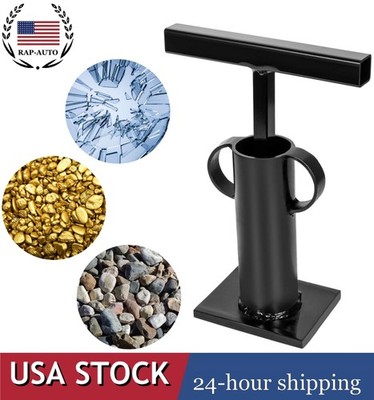 Rock Crusher Frit Maker Glass Breaker Ore Crusher Gold Panning Mining Pulverizer