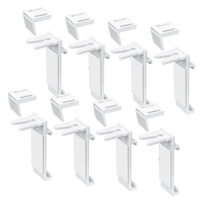PVC Clamp Support Bracket  Roller Blind Ohne Bohrung, Ersatzteilzubehör H3J2