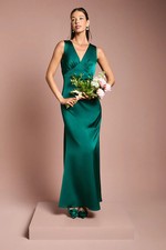 Coast Emerald A-Line Dress Womens Bridesmaids Dresses