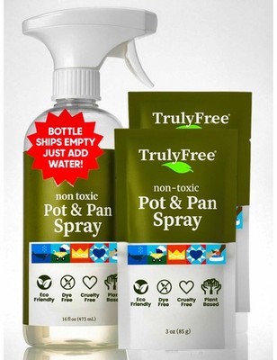 Heavy Duty Pot & Pan Spray | Non Toxic Powerful Grease Remover, Multi-Purpose...