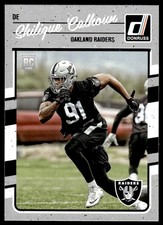 2016 Donruss Shilique Calhoun Oakland Raiders #341