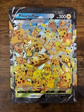 Pokémon TCG Celebrations Pikachu v Union Jumbo Card SWSH141 Black Star Promo