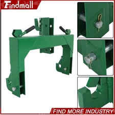 3-Point Quick Hitch WIth 2" Receiver Hitch 3000lb for Cat 1 & 2 Tractors