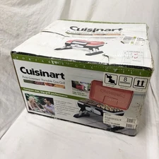 NEW Cuisinart CGG-180T Petite Gourmet Portable Tabletop Gas Grill Red