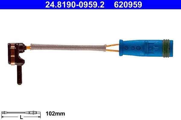 Fits ATE 24.8190-0959.2 Warning Contact, brake pad wear  ⭐UK Stock⭐