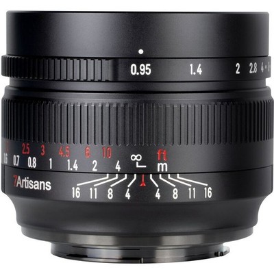 7ARTISANS 50mm F0.95 LENS FOR FUJIFILM X MOUNT