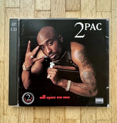 2Pac - All Eyez On Me - 2 CDs - 1996 - Green CDs - Top Zustand - Gangsta Rap