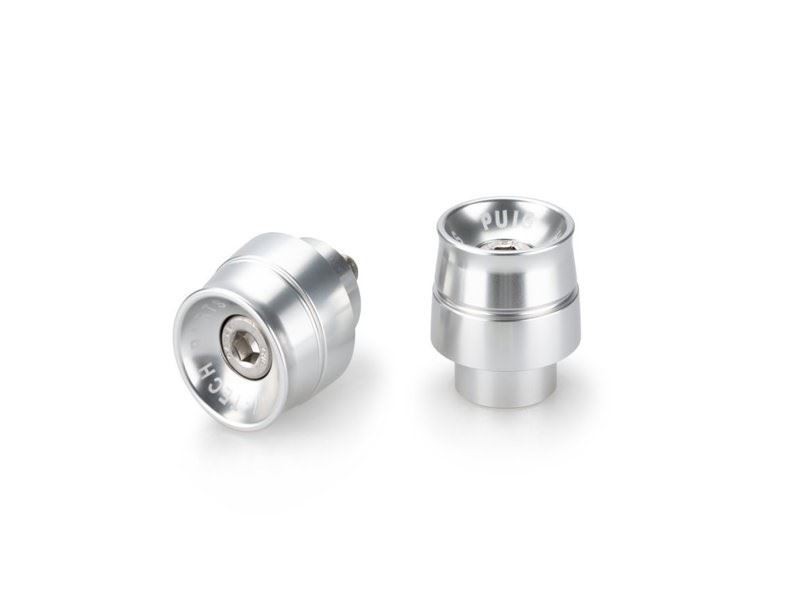 Puig Silver Speed Bar Ends Yamaha Tracer 7 2021-2025