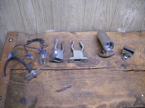 2 Fire Truck Axe Handle Holder Brackets + 2 door switches plus other parts