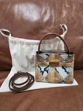 PRISTINE TORY BURCH Petite Lee Radziwill Snake Embossed Bag ‼️FREE SHIPPING‼️