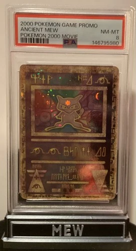 Ancient Mew Pokemon Movie 2000 Promo PSA 8