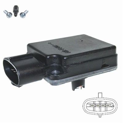 245-2012 Walker Products Mass Air Flow Sensor for Ford Aerostar Mercury Topaz