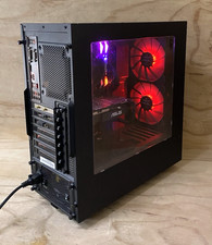 NZXT Gaming PC AMD Ryzen 5 1600 3.2GHz/16 GB RAM/1 TB SSD/RX 580/W11H/Wi-Fi