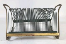 Vintage Metal, Record/Lyric Holder Stand Rack 50 Slot Patent D.127272