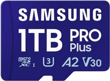 Samsung 1TB PRO PLUS Micro SD MicroSDXC V30 A2 Class 10 UHS-I U3 Memory Card