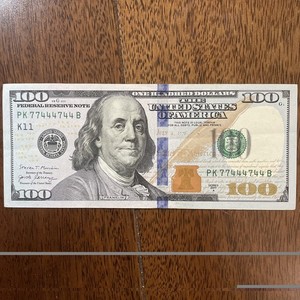 Fancy Serials Numbers “BINARY” 🔥 💎 🔥 $100 2017A PK(77444744)B Collectibles 💎