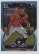 2023 Bowman Draft Chrome Sky Blue Refractor Chase Jaworsky #BDC-45 5h0