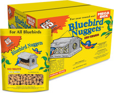 Wild Bird Bluebird Suet Nuggets Mega Box, 8 Lb
