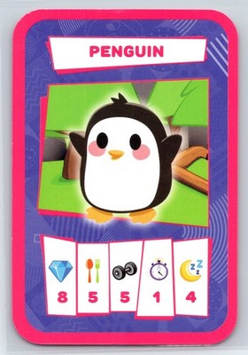 2023 McDonald's Happy Meal Adopt Me Penguin Card