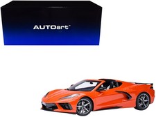 Autoart 71283 1/18 2020 Chevrolet Corvette C8 Stingray Sebring Orange