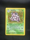 Pokemon Cards: Base Set Rare Holo: Nidoking 11/102