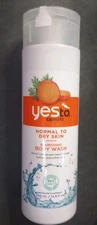 YES TO CARROTS NOURISHING BODY WASH - Normal/Dry Skin 16.9 FL OZ - Discontinued 