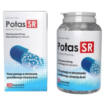 Activlab Pharma Kalium SR 320 mg 100 Kapseln Nahrungsergänzungsmittel